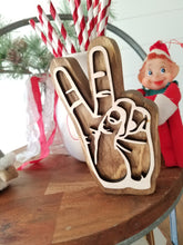 Load image into Gallery viewer, 'Peace' Hands
