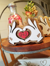 Load image into Gallery viewer, Animated Farmhouse Hands w/Custom Heart