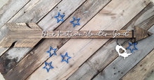 Load image into Gallery viewer, 'One Nation Under God' Patriotic Arrow