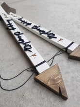 Load image into Gallery viewer, 'happy thoughts' Rustic Arrow