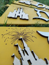 Load image into Gallery viewer, Vintage Inspired Disneyland Pennant