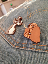 Load image into Gallery viewer, "Lady and the Tramp" Pin/Magnet