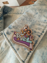 Load image into Gallery viewer, "Jasmine and Aladdin" Pin/Magnet