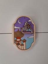 Load image into Gallery viewer, "Aladdin and Jasmine" Mini Sign