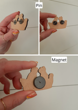 Load image into Gallery viewer, "Ariel and Eric" Pin/Magnet