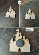 Load image into Gallery viewer, "Disneyland Castle" Pin/Magnet