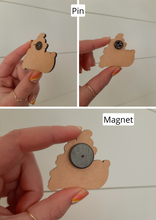 Load image into Gallery viewer, "Jasmine and Aladdin" Pin/Magnet