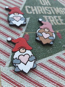 'Christmas Gnome' Pin/Magnet