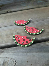 Load image into Gallery viewer, &#39;Watermelon Love&#39; Pin/Magnet
