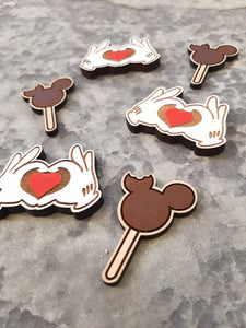 "Mickey Ice Cream Bar" Pin/Magnet