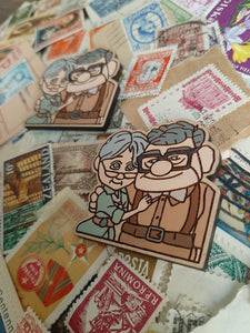 "Carl and Ellie" Pin/Magnet