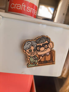 "Carl and Ellie" Pin/Magnet