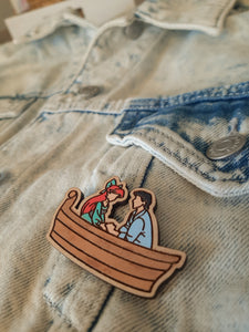 "Ariel and Eric" Pin/Magnet