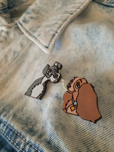 "Lady and the Tramp" Pin/Magnet