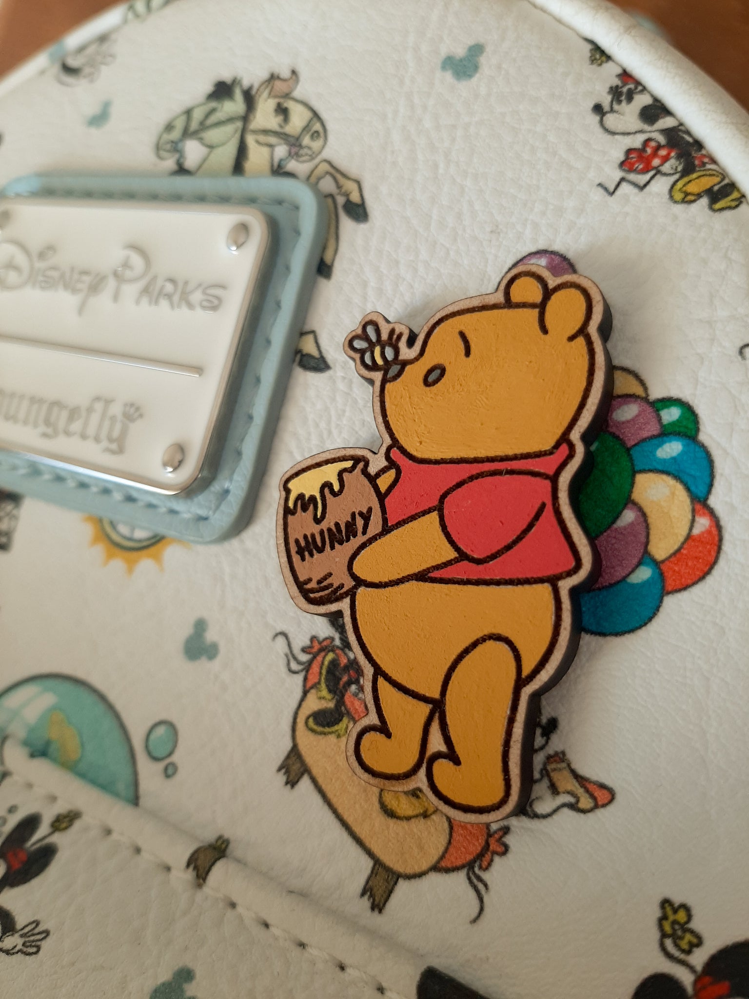 Winnie Bear Winnie the Pooh Magnet, Personalized Winnie the Pooh Magnet  Gifts 