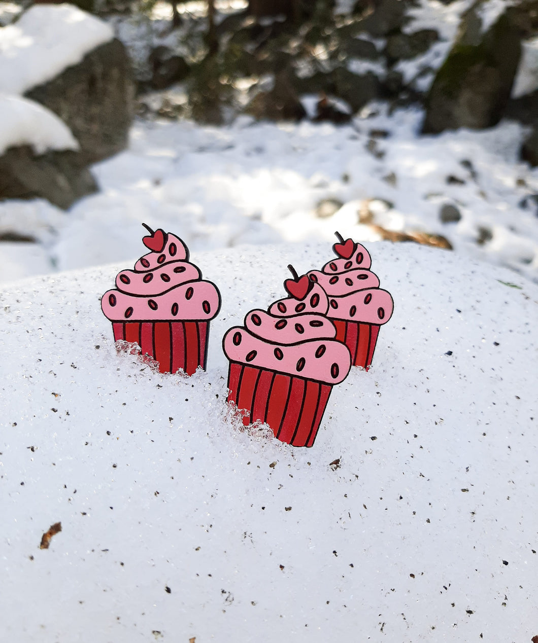 'Cupcake Love' Pin/Magnet