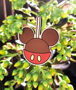 "Mickey Caramel Apple" Pin/Magnet